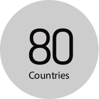 80 countries