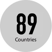 89 countries